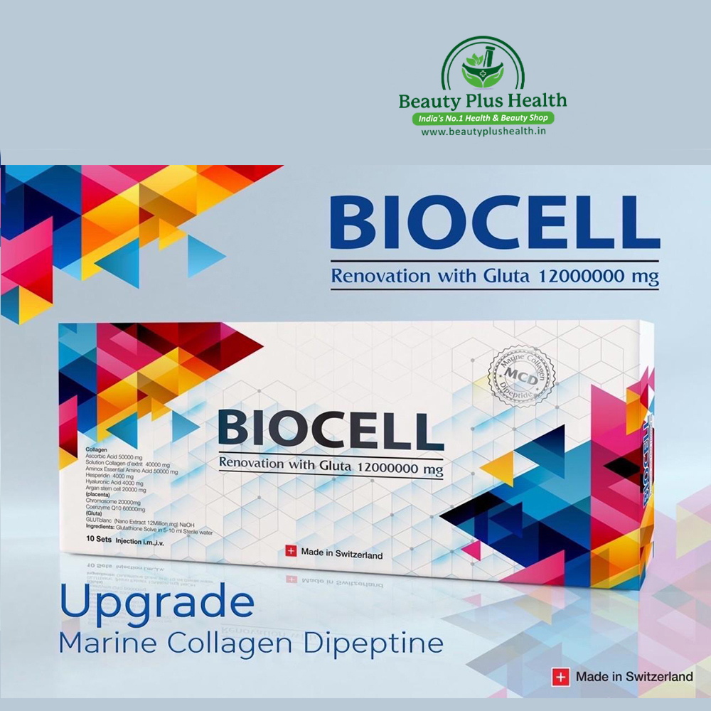 Biocell Renovation With Gluta 12000000mg Skin Whitening Injection
