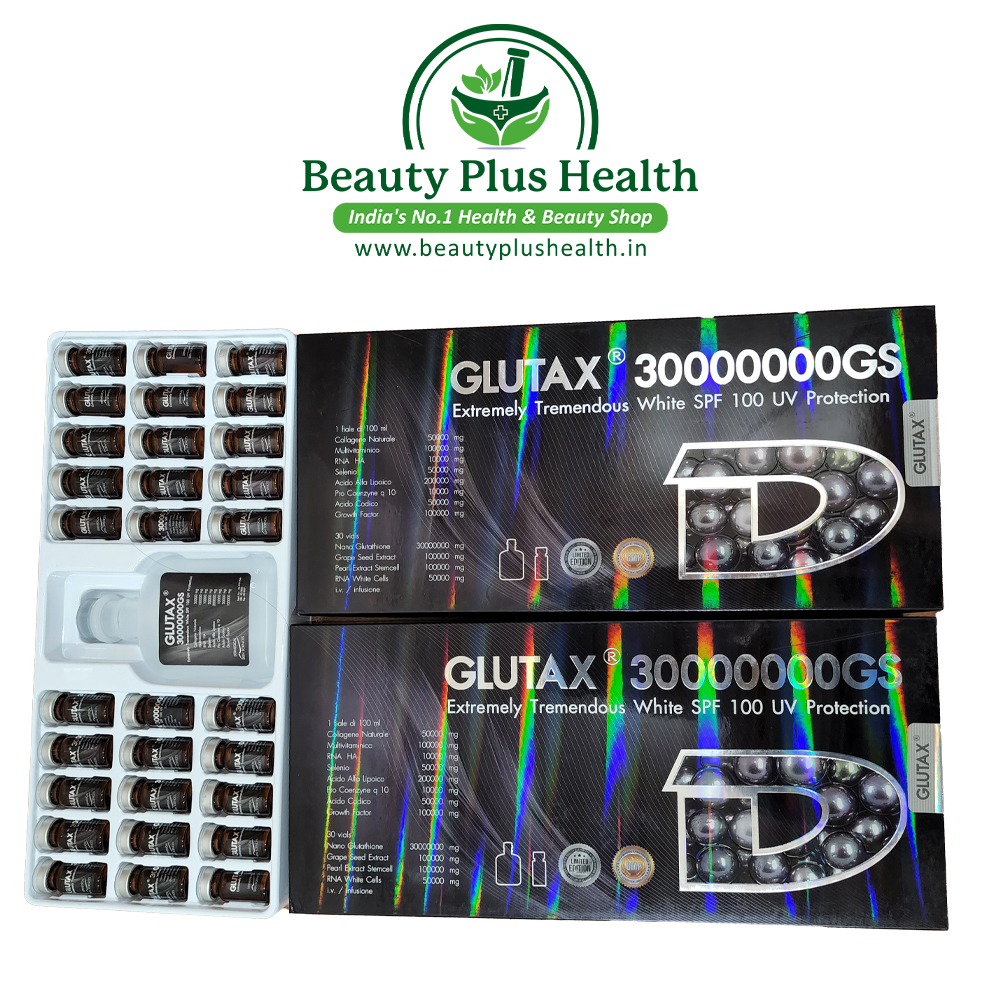 Glutax 30000000gs Extremely Tremendous White Glutathione Injection
