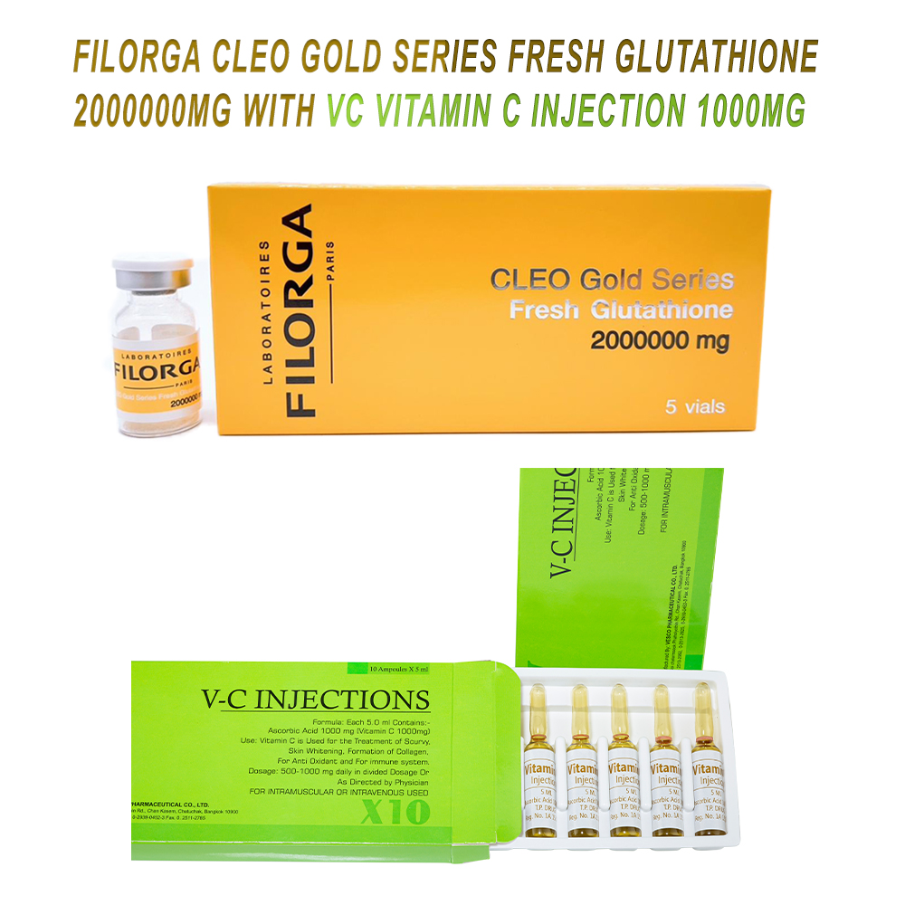 Filorga Cleo Gold Series Fresh 2000000mg Glutathione Whitening Injection