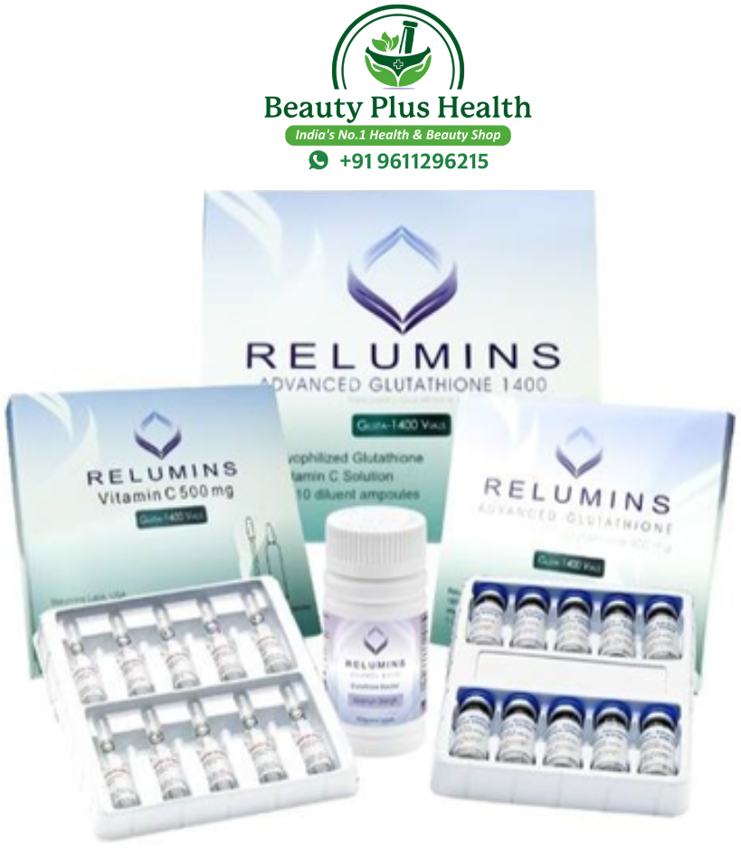 Relumins 1400 mg Glutathione Injections