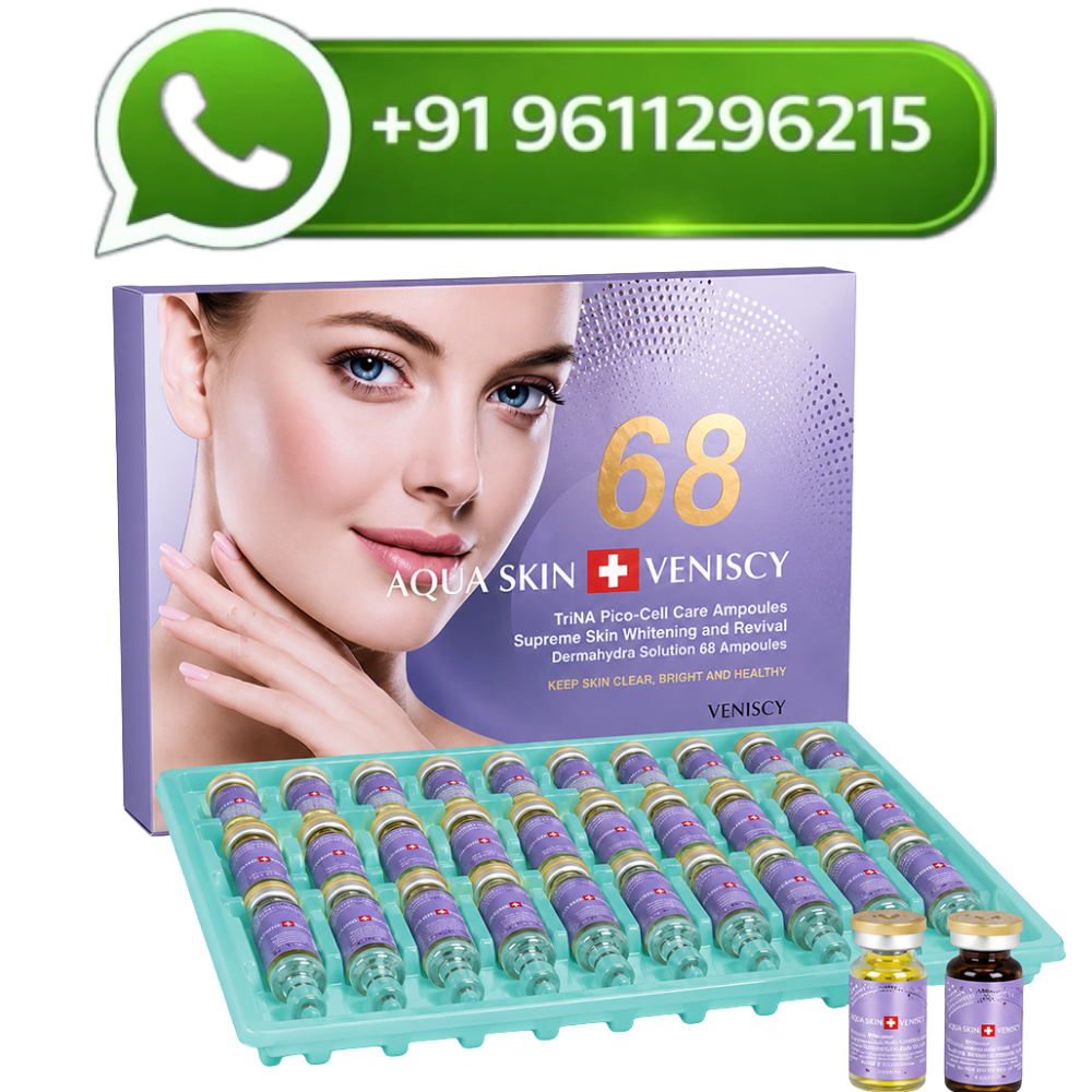 Aqua Skin Veniscy 68 TriNA Pico Cell Glutathione Whitening Injection