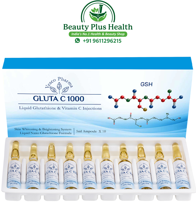 Vesco Pharma Gluta C 1000 Glutathione Skin Whitening Injection