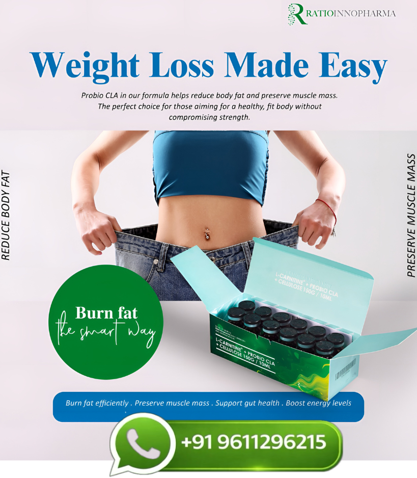 Ratiopharm L Carnitine plus Pro Bio CLA 150G Weight Loss Injection