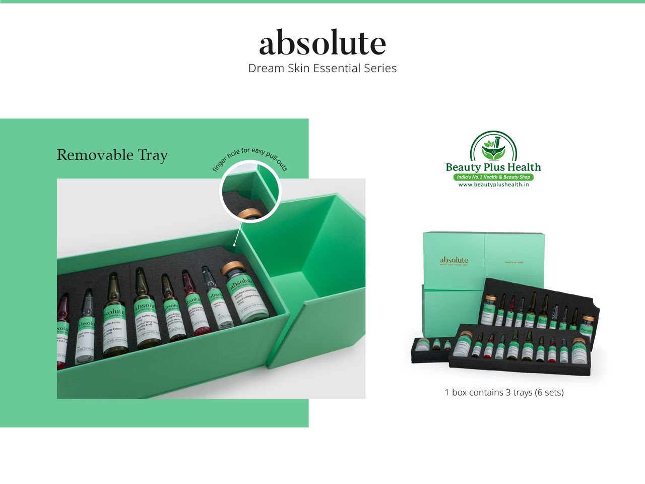 Absolute Dream Skin Essentials Glutathione Whitening Injection