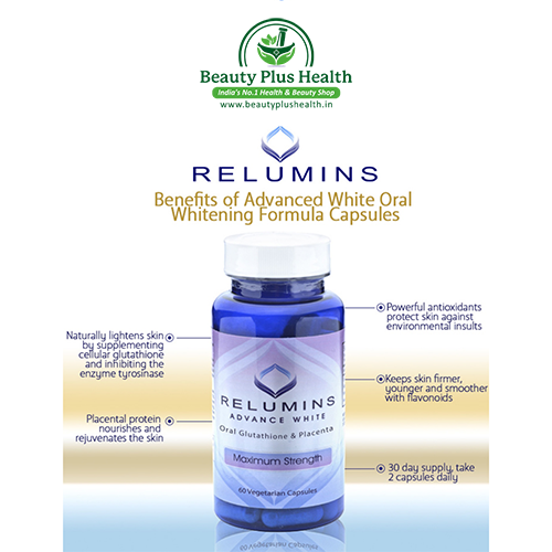 Relumins Advanced White Oral Glutatione and Placenta Capsules