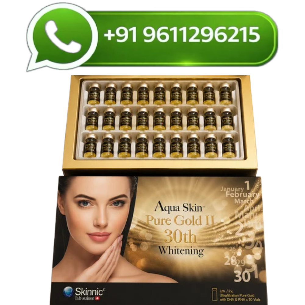 Aqua Skin Pure Gold Pro II 30th Skin Whitening Injection