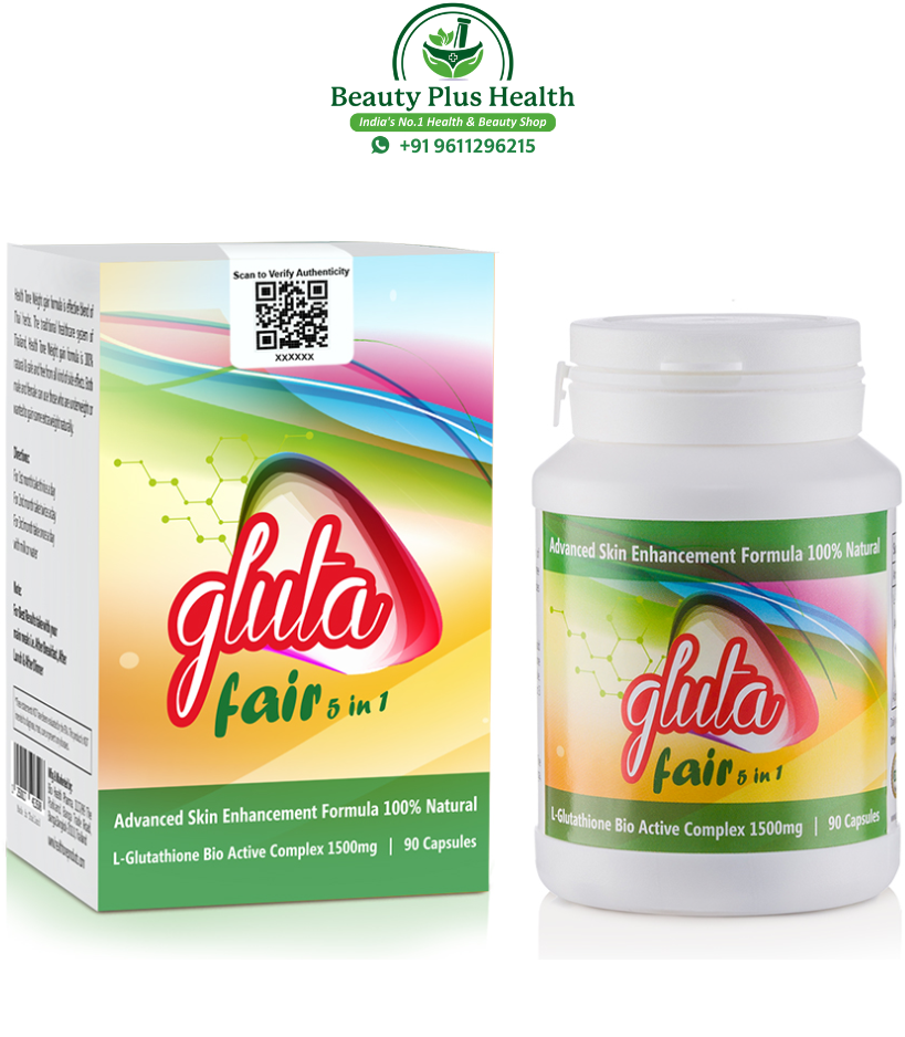 Gluta Fair 5 in 1 Glutathione Skin Whitening Pills