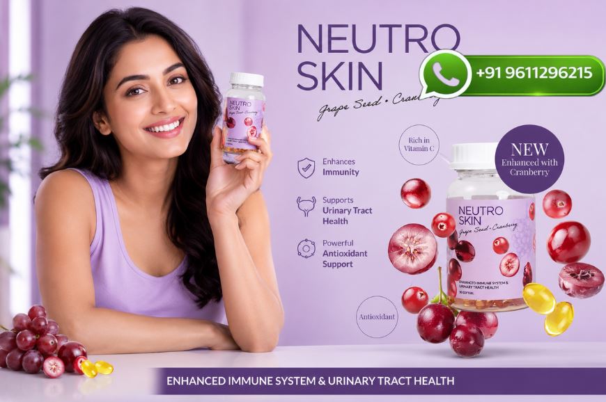 10 Incredible Benefits of Neutro Skin Grape Seed & Cranberry Glutathione Whitening Softgels