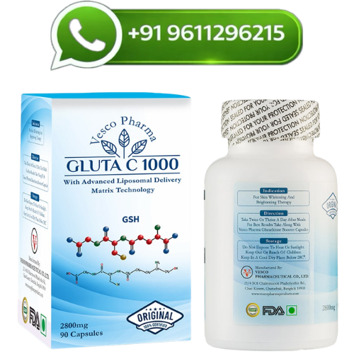 Vesco Pharma Gluta C 1000 Glutathione Capsules