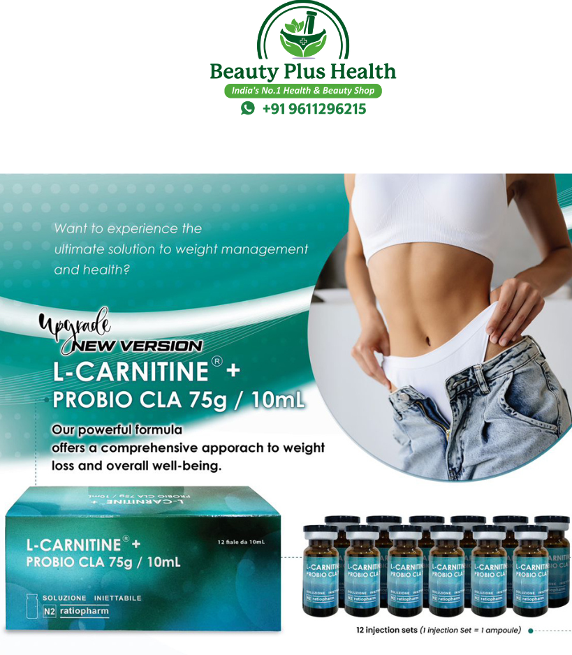 Ratiopharm L Carnitine 75 Gram Weight Loss & Fat Loss Injection