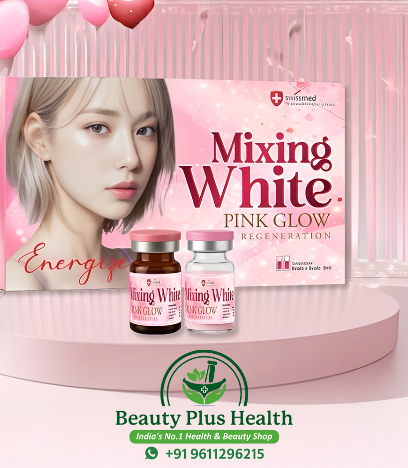 Swismed Mixing White Pink Glow Glutathione Injection