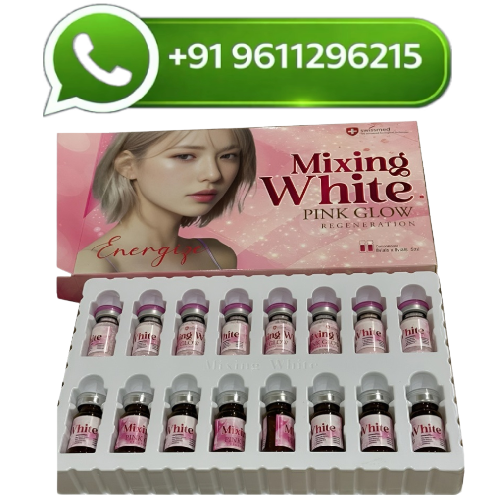Swismed Mixing White Pink Glow Glutathione Injection