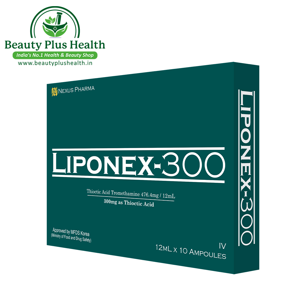 Nexus Pharma Liponex-300 Thioctic Acid Skin Whitening Injection