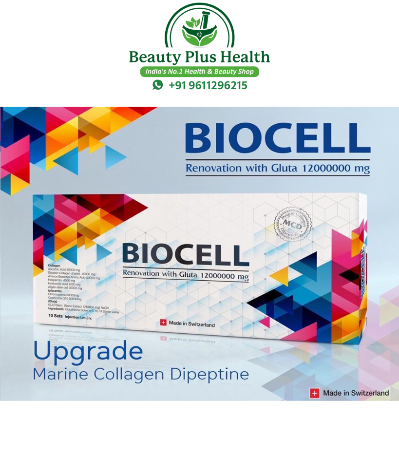 Biocell Renovation With Gluta 12000000mg Skin Whitening Injection