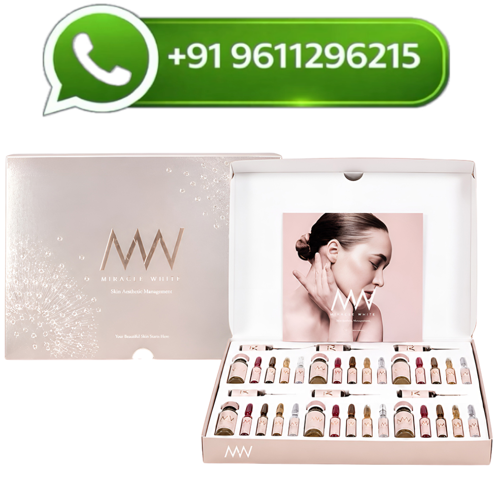 Miracle White Gold 55000mg Exc Anti Melanogenic Glutathione Injection
