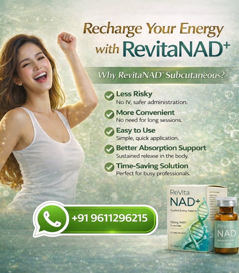 Revita NADplus 100mg Injection Subcutaneous Anti Aging Therapy