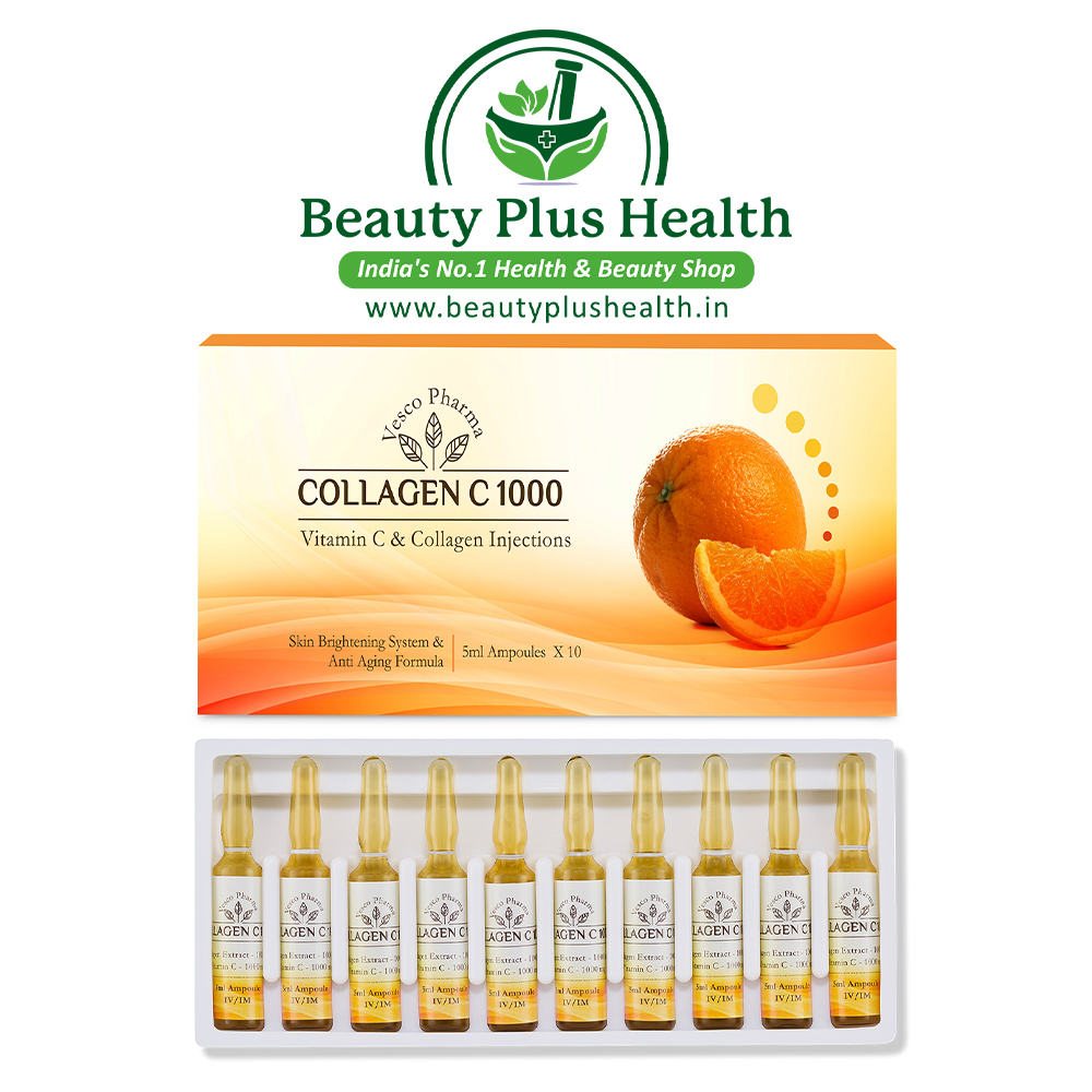 Collagen Injection By Vesco Pharma Collagen C 1000 And Vitamin C