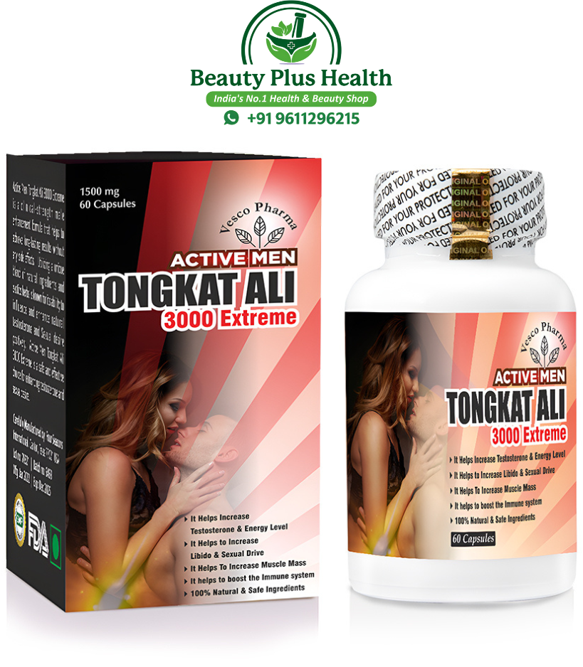 Vesco Pharma Active Men Tongkat Ali 3000 Extreme