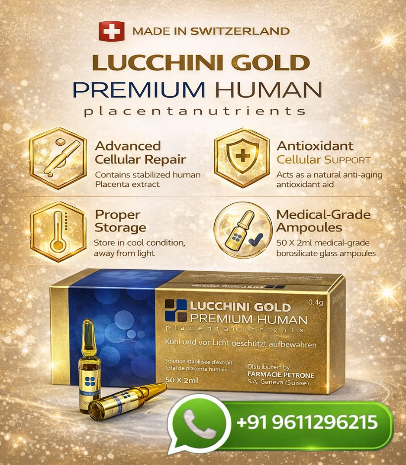 Lucchini Gold Premium Human Placenta Injection