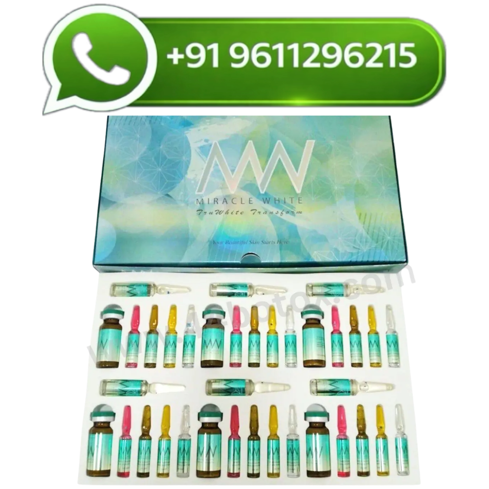 Miracle White Green Truwhite Transform 25000mg Glutathione Injections