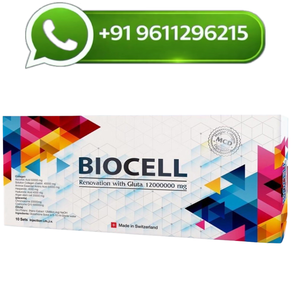 Biocell Renovation With Gluta 12000000mg Skin Whitening Injection