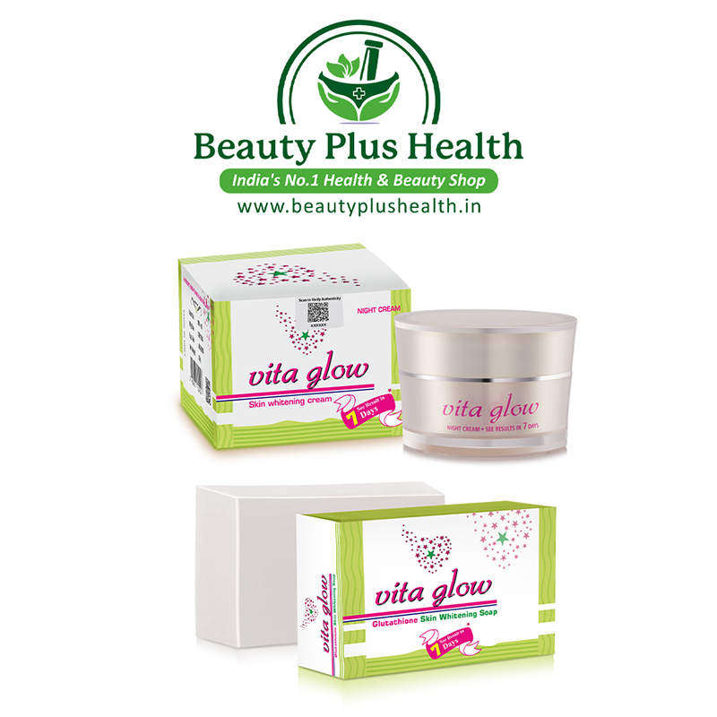 Vita Glow Glutathione Skin Whitening Cream and Soap