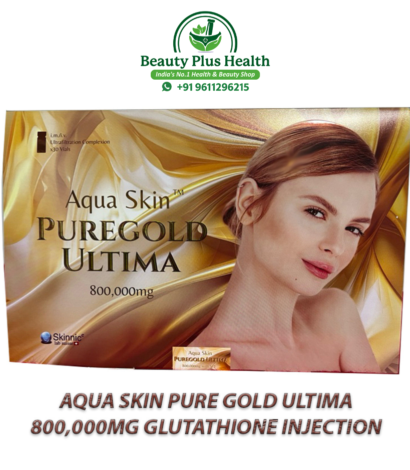 Aqua Skin PureGold Ultima 800,000mg Glutathione Injection