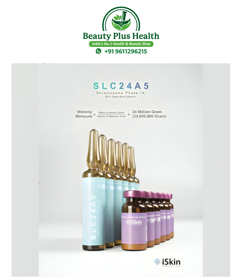 Iskin SLC24A5 Chromosome Phase IX Glutathione Whitening Injection