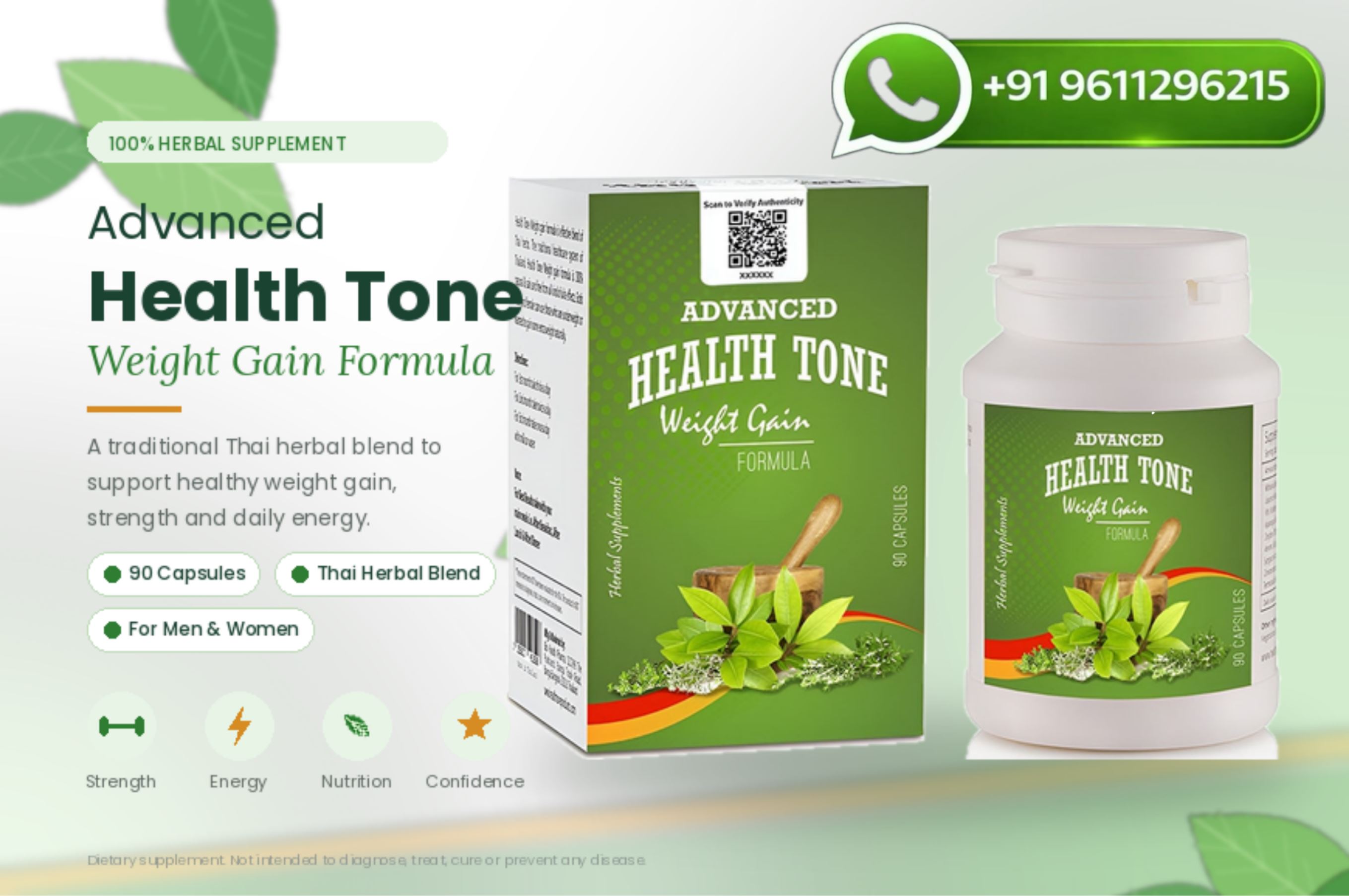 Advanced Health Tone Weight Gain Capsules: 7 Essential Facts, Benefits & Smart Weight-Gain Tips