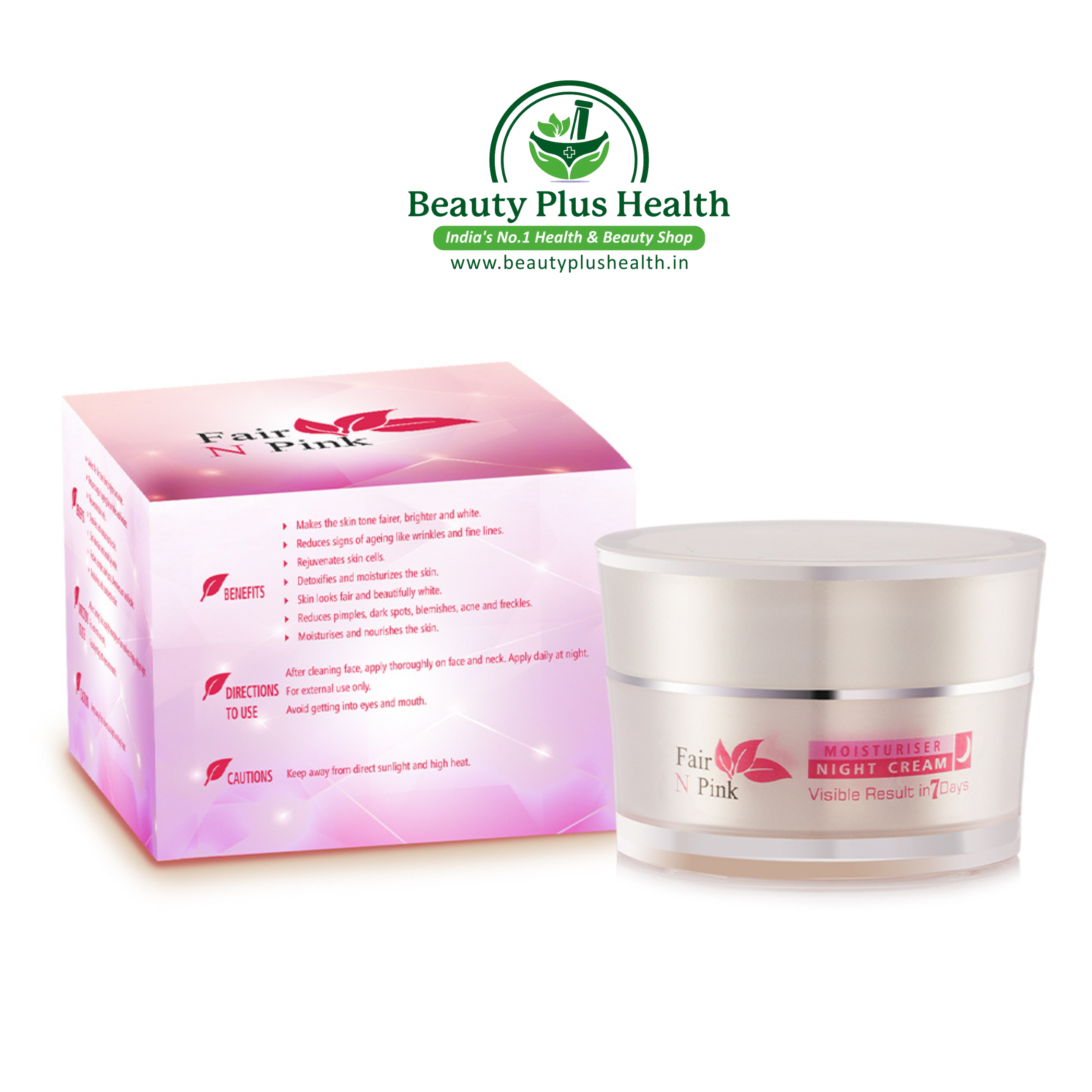 Fair N Pink Skin Whitening Cream