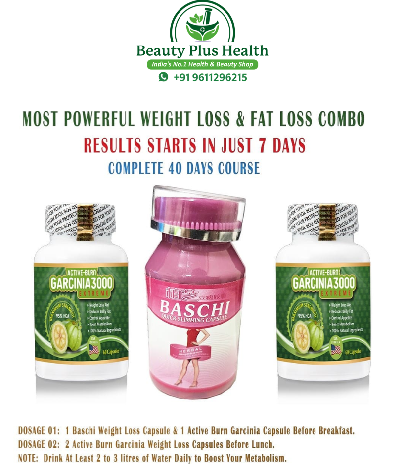 Most Powerful Weight Loss & Fat Loss Combo results starts in just 7 Days