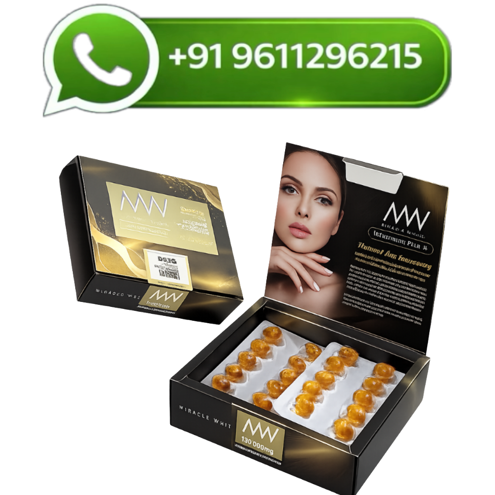 Miracle White Royal Gold 120000mg Glutathione Softgels