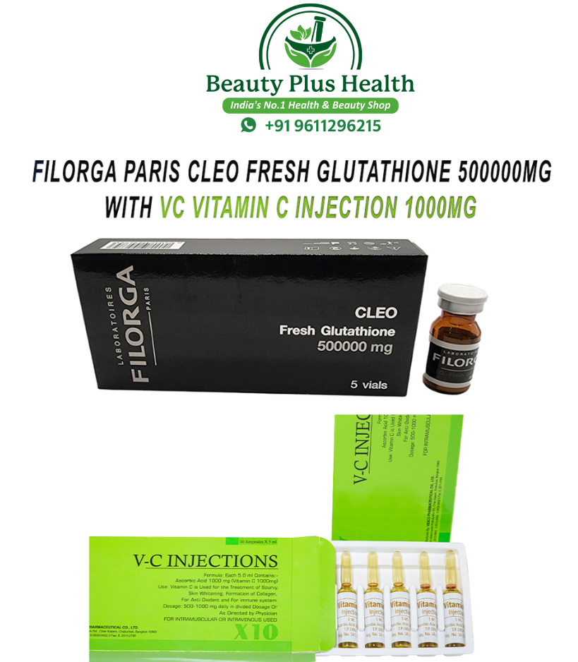 Filorga Paris Fresh 500000mg Glutathione Skin Whitening Injection