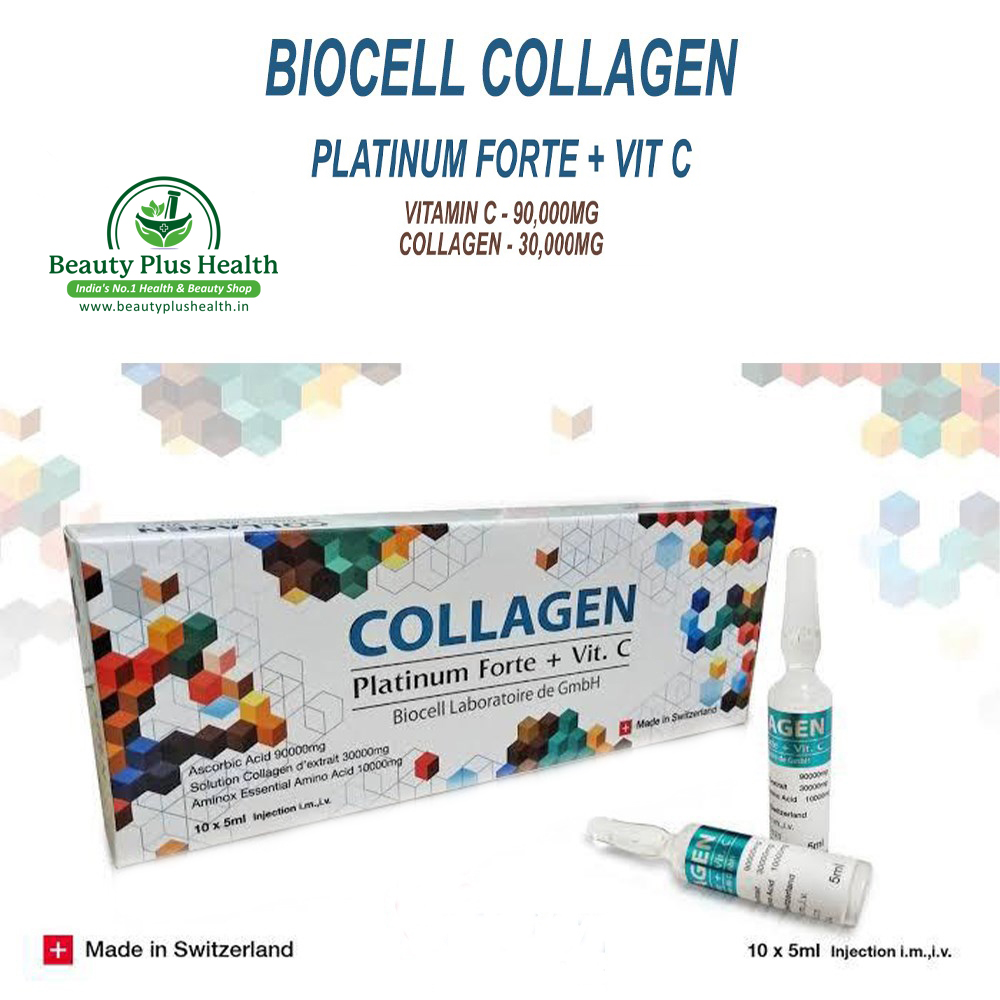 Biocell Collagen Platinum Forte Vitamin C & Collagen Skin Whitening Injection