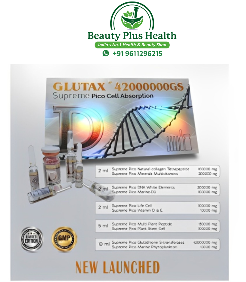 Glutax 42000000gs Supreme Pico Cell Glutathione Injection