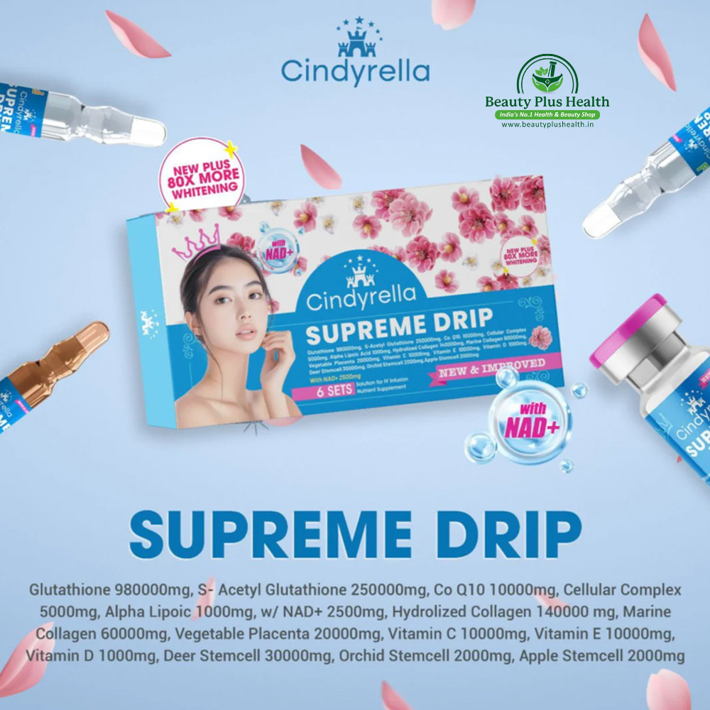 Cindyrella Supreme Drip Glutathione Injection