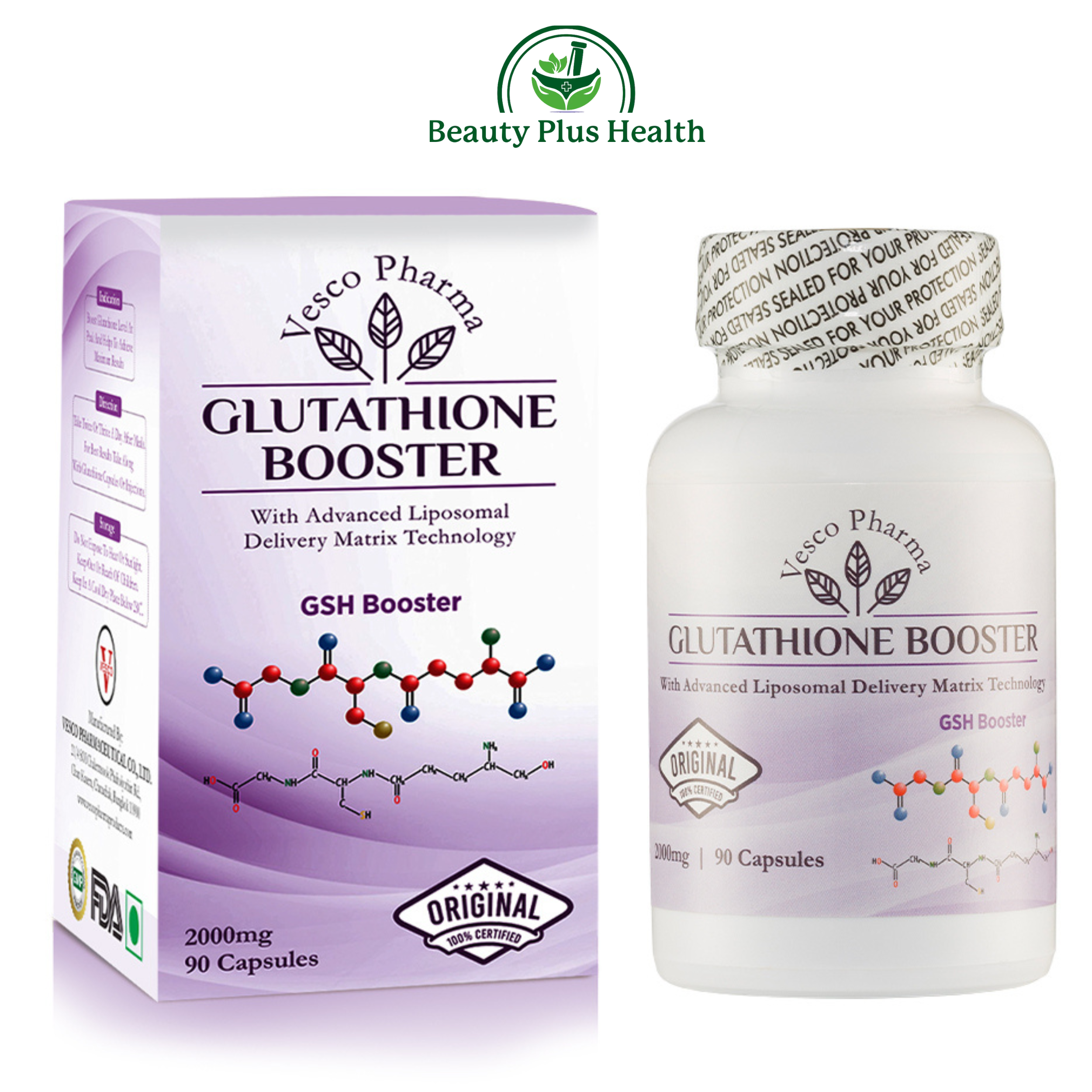 Vesco Pharma Glutathione Booster Capsules