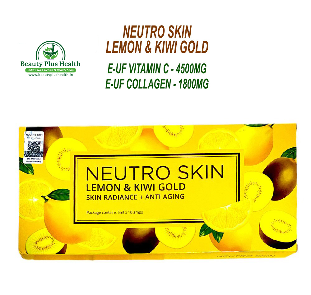 Neutro Skin Lemon and Kiwi Gold Vitamin C Skin Whitening Injection
