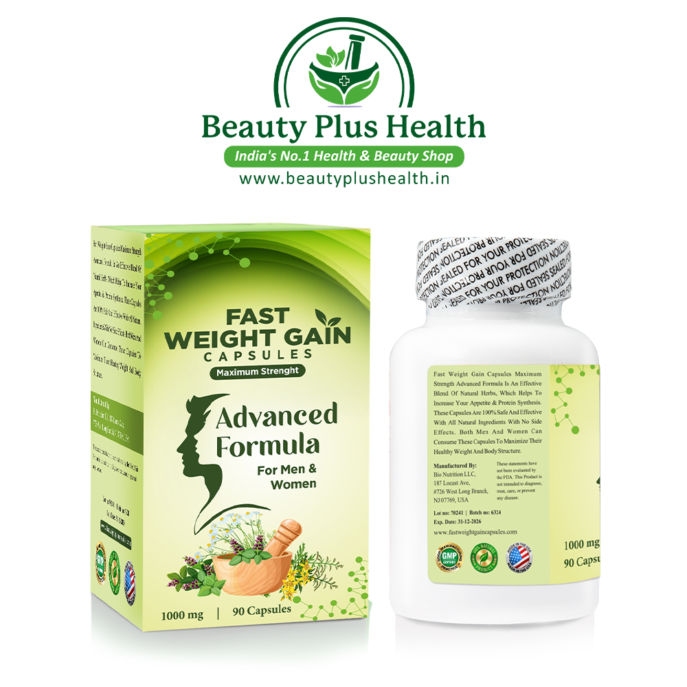 Fast weight gain capsules Progressed Recipe for Men and Women