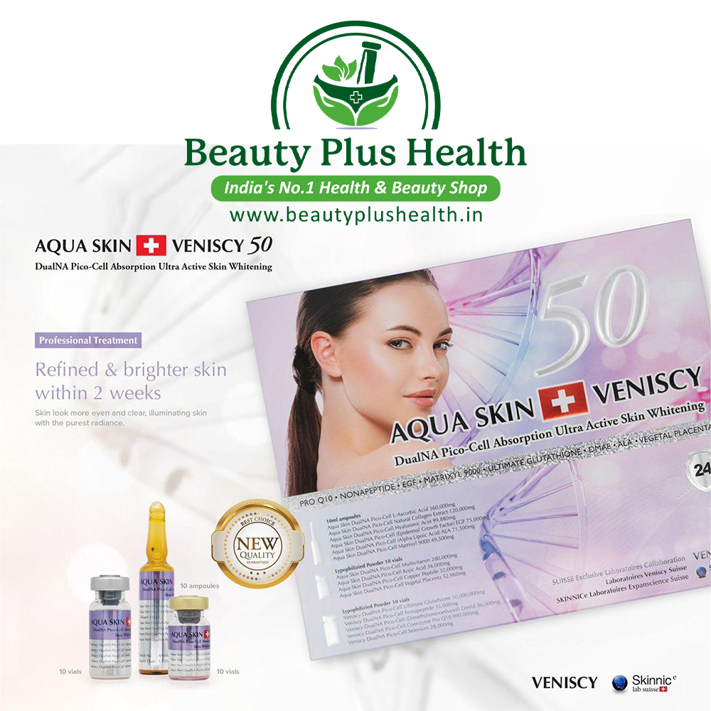 Aqua Skin Veniscy 50 DualNa Pico Cell Absorption Skin Whitening Injection