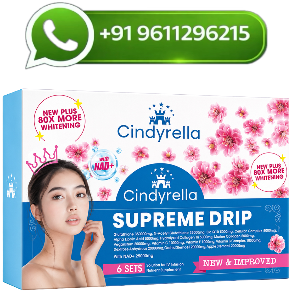 Cindyrella Supreme Drip Glutathione Injection