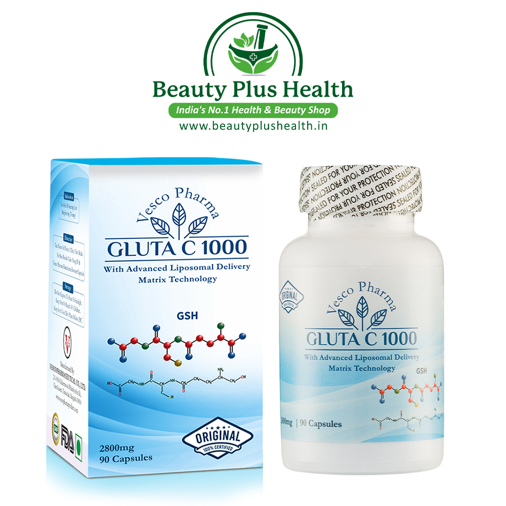 Vesco Pharma Gluta C 1000 Glutathione Capsules