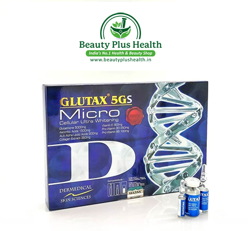 Glutax 5gs Micro 5000mg Cellular Ultra Whitening Injections