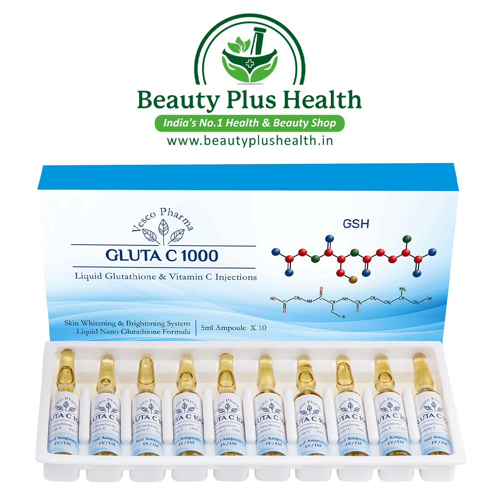 Vesco Pharma Gluta C 1000 Glutathione Skin Whitening Injection