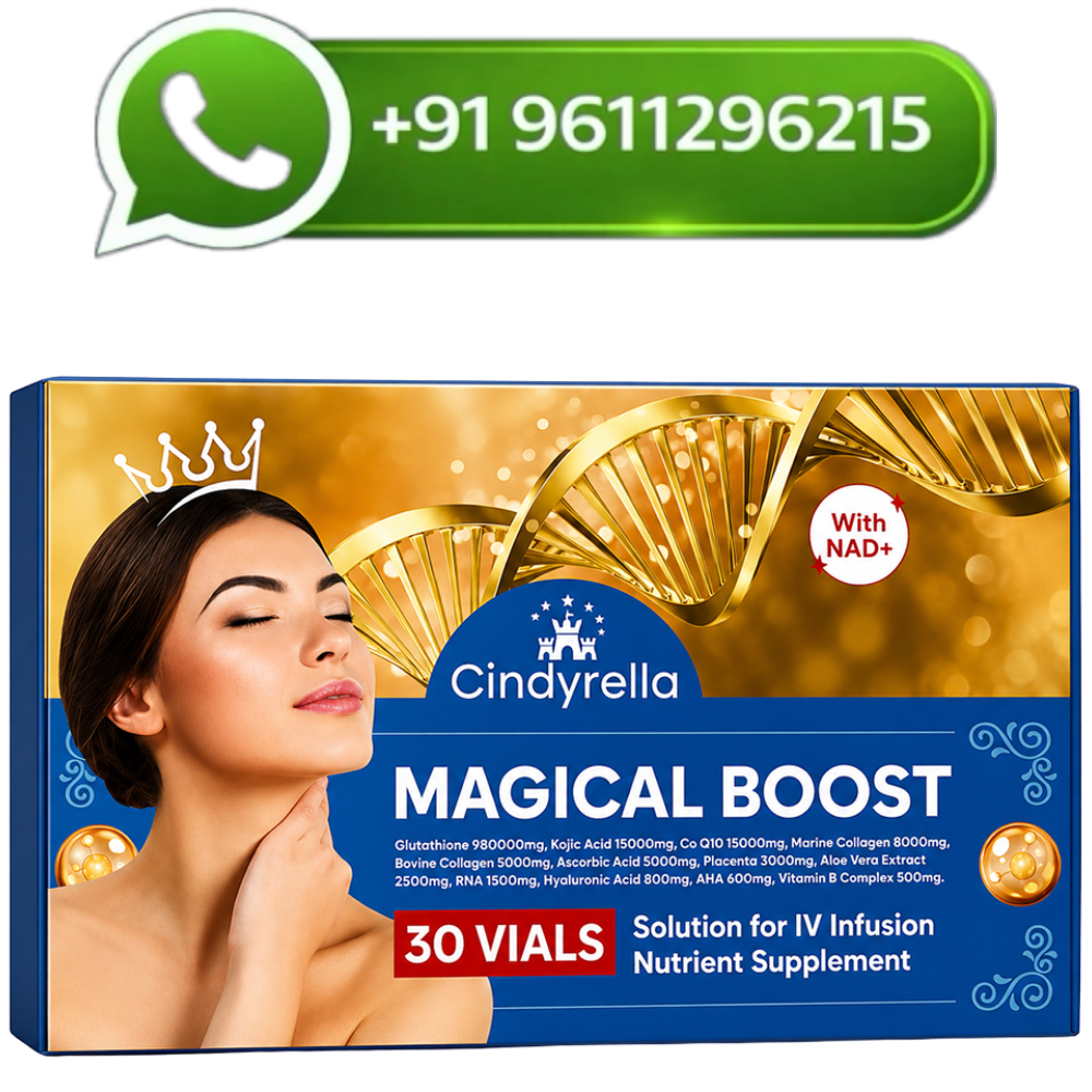 Cindyrella Magical Boost with NAD plus Glutathione Injection