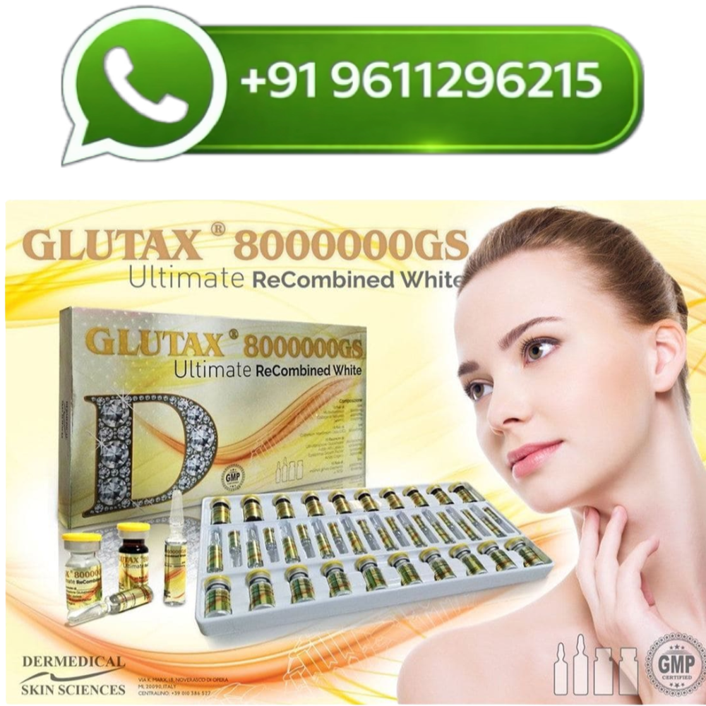GLUTAX 8000000GS Ultimate Recombined White Glutathione Injection