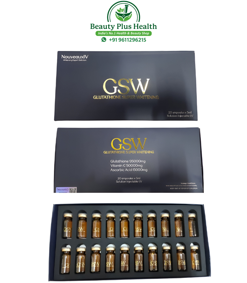 NouveauxIV GSW Glutathione Super Whitening Injection