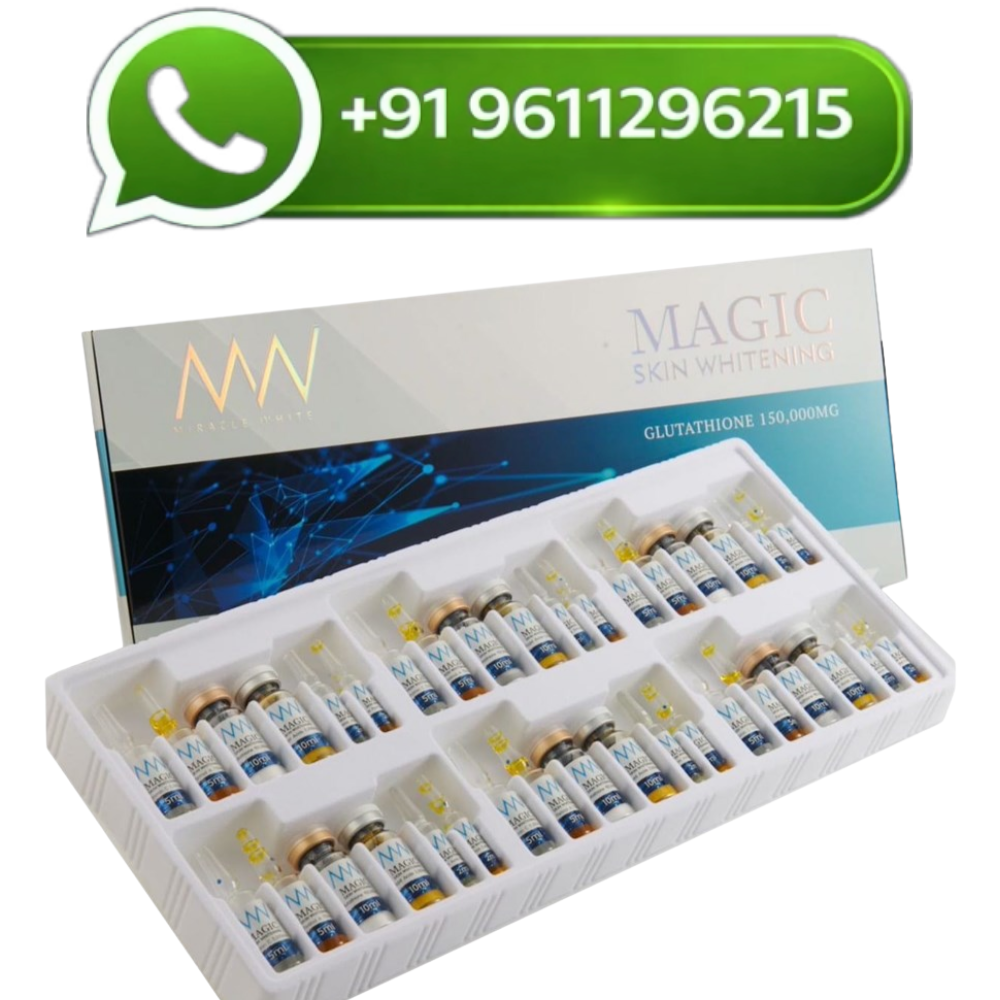 Miracle White Magic Skin Whitening 150,000mg Glutathione Injection