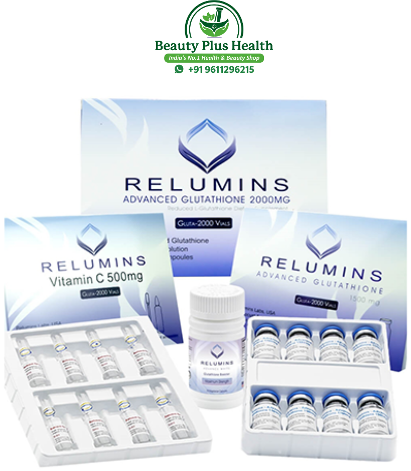 Relumins 2000mg Glutathione Plus Booster