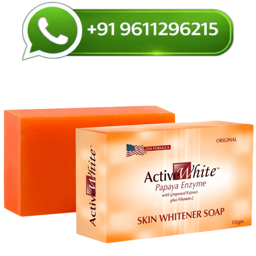 Active White Papaya Enzyme Skin Whitening Soap